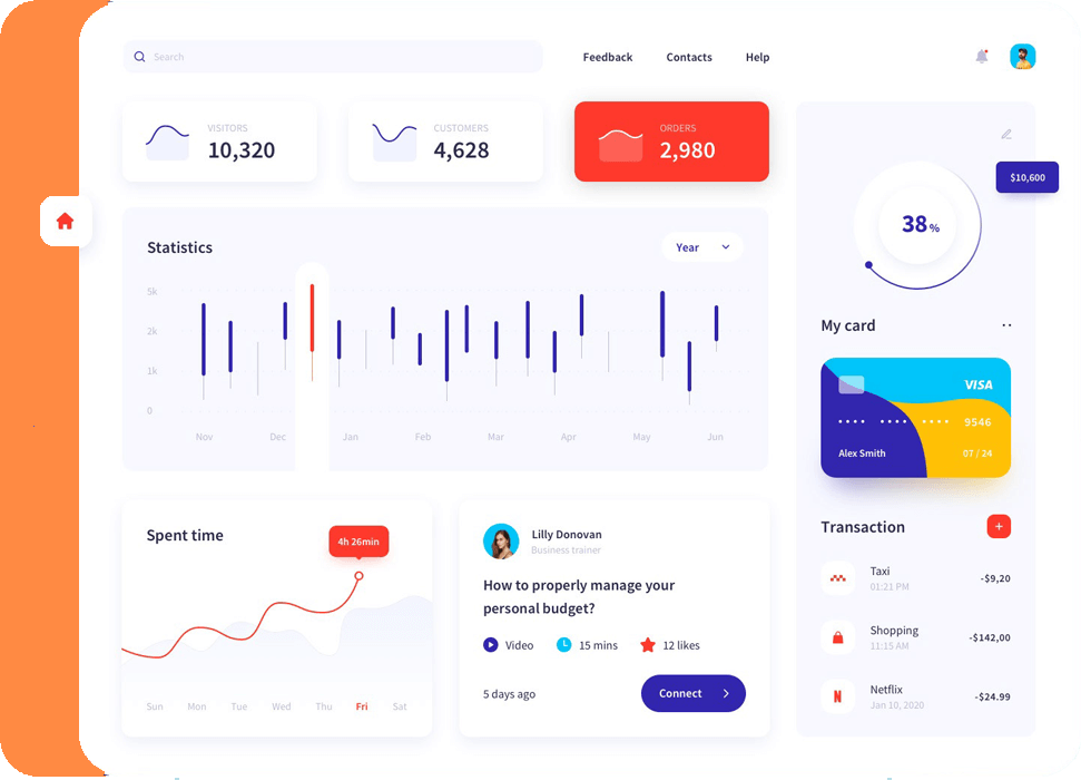 Seansfly Dashboard Preview